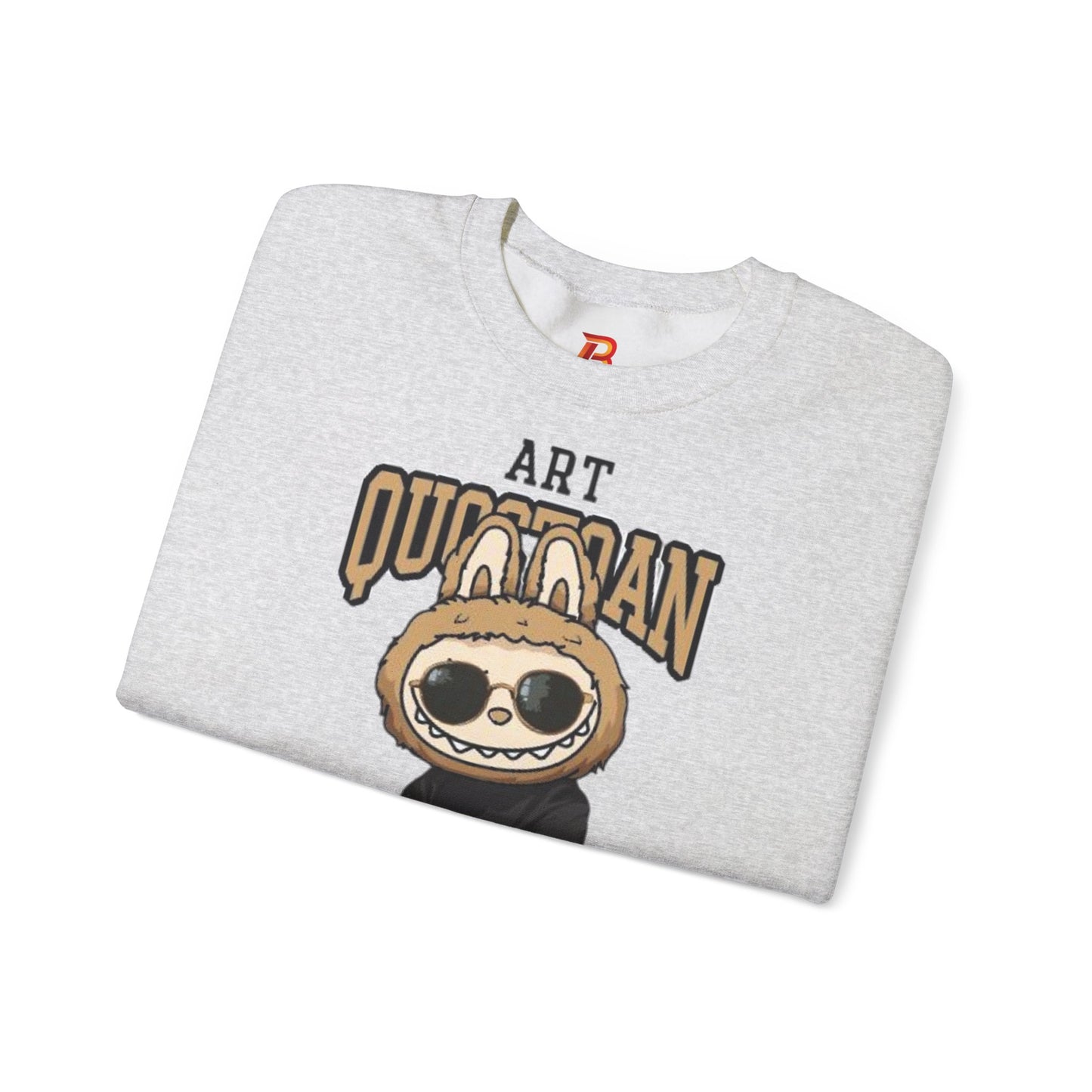 Felpa Unisex Labubu Art Quotidian – Streetwear Casual Heavy Blend.