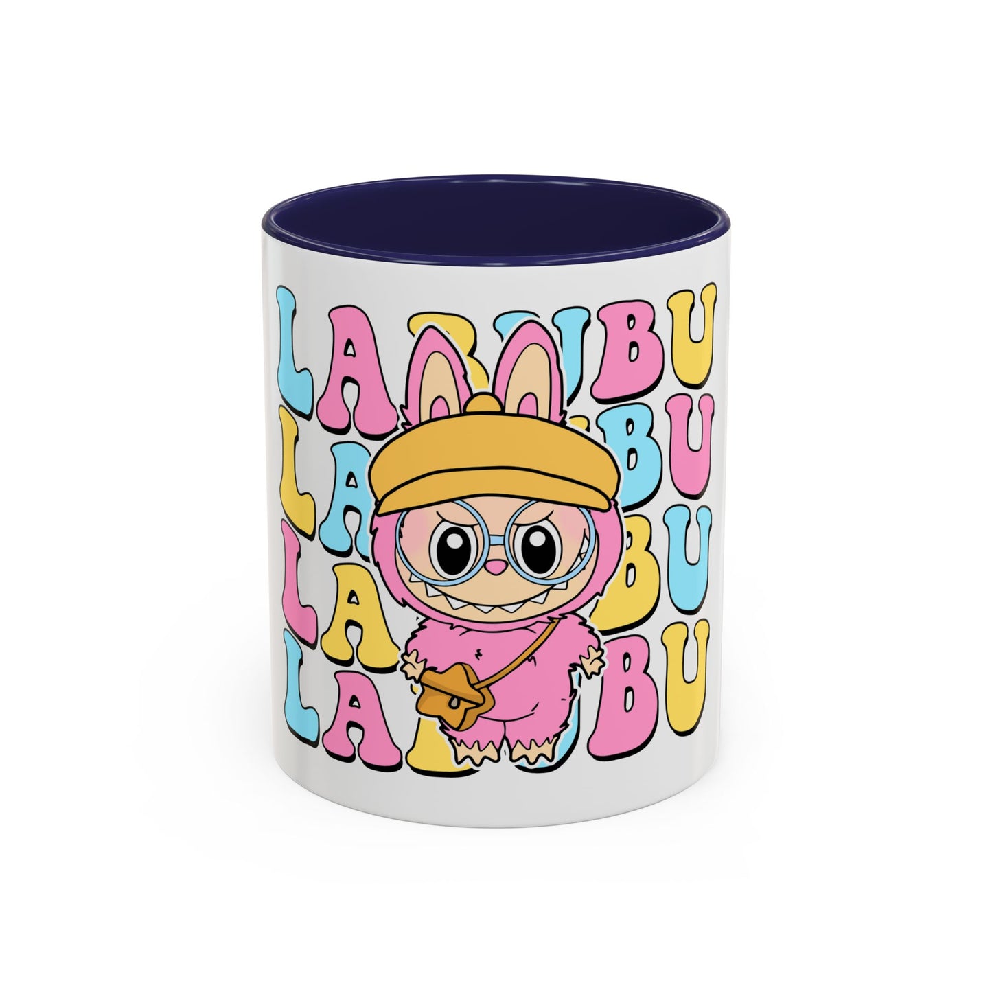 Tazza Labubu Pop Art | Tazza Colorata in Ceramica 315 ml – Collezione Personalizzabile.
