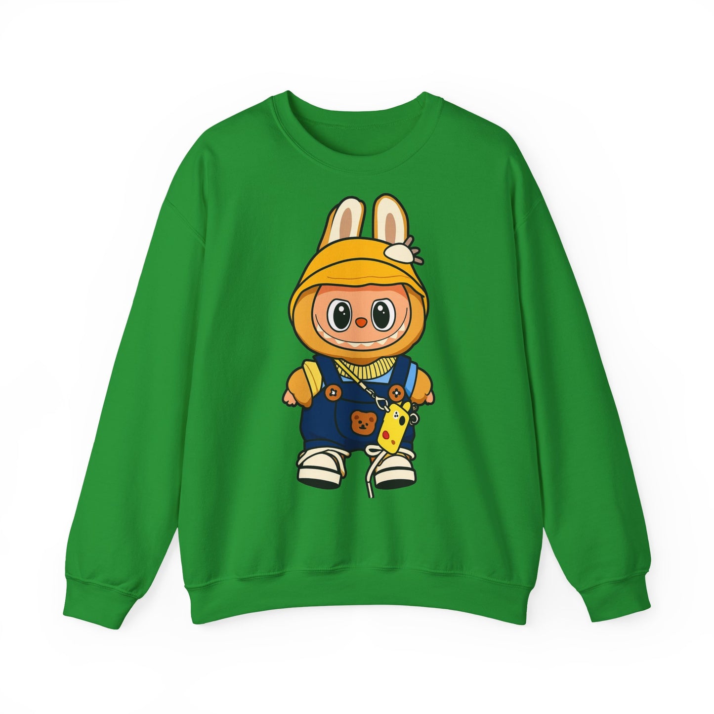 Felpa Unisex Labubu Hoodie Style – Sweatshirt - Streetwear Heavy Blend.