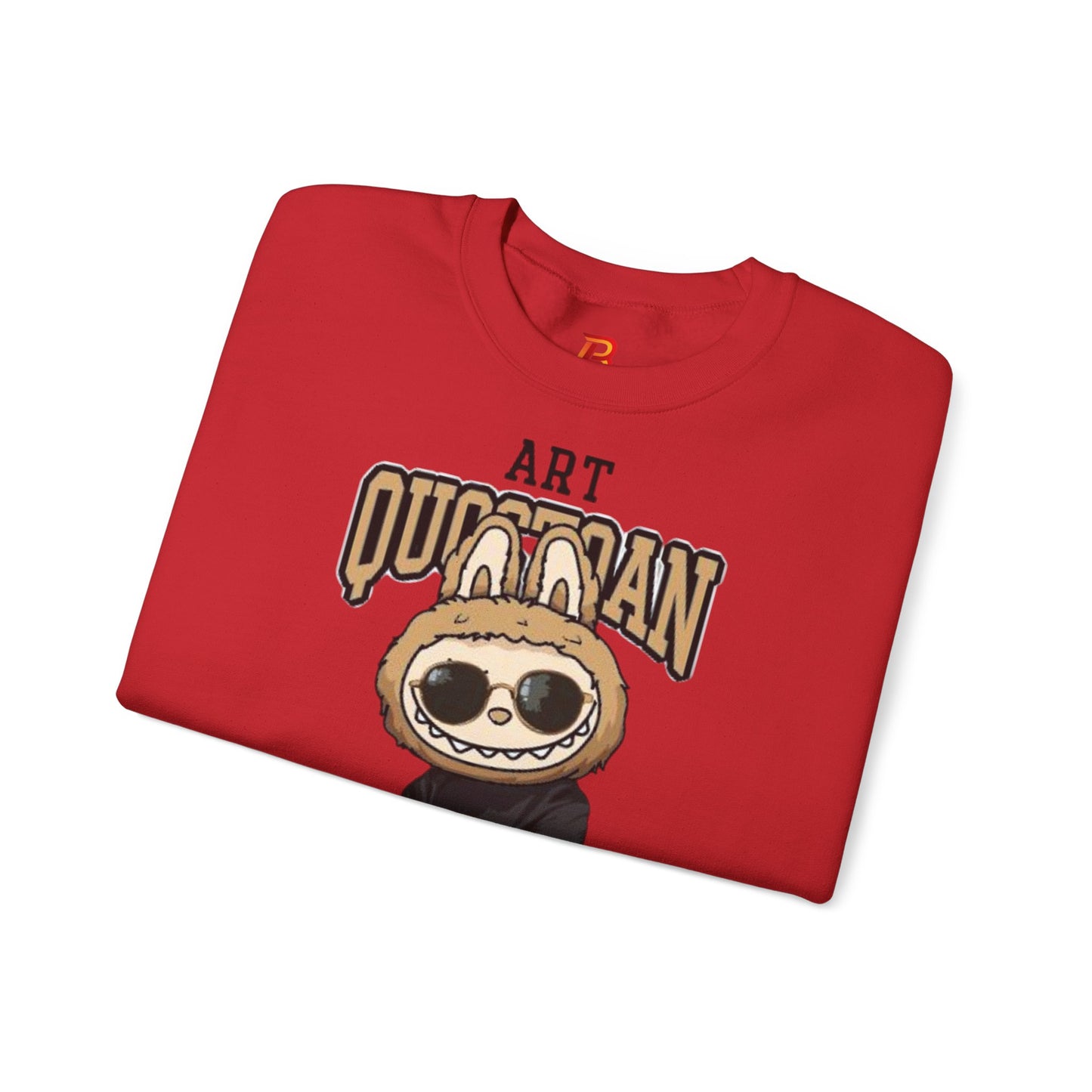 Felpa Unisex Labubu Art Quotidian – Streetwear Casual Heavy Blend.