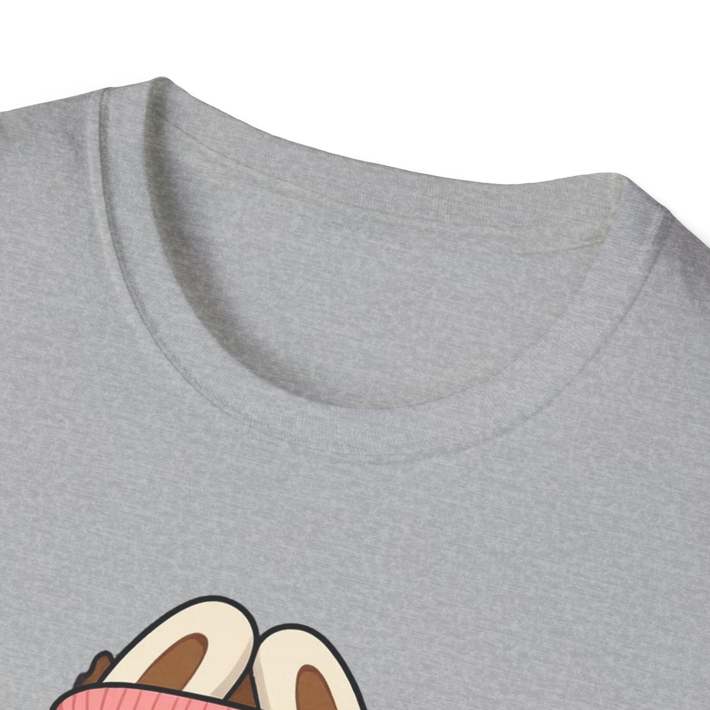 T-Shirt Unisex Labubu Softstyle – Outfit Streetwear  Kawaii.