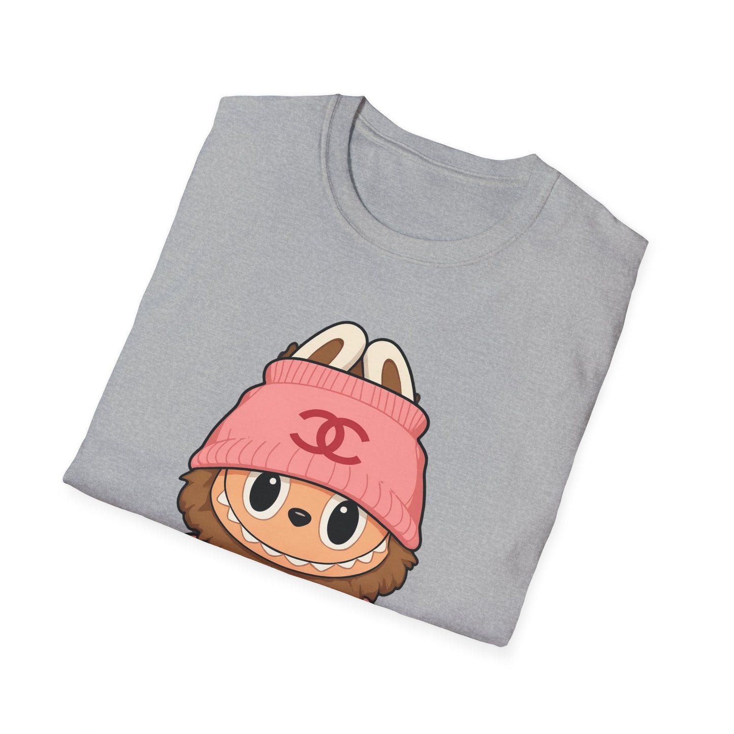 T-Shirt Unisex Labubu Softstyle – Outfit Streetwear  Kawaii.