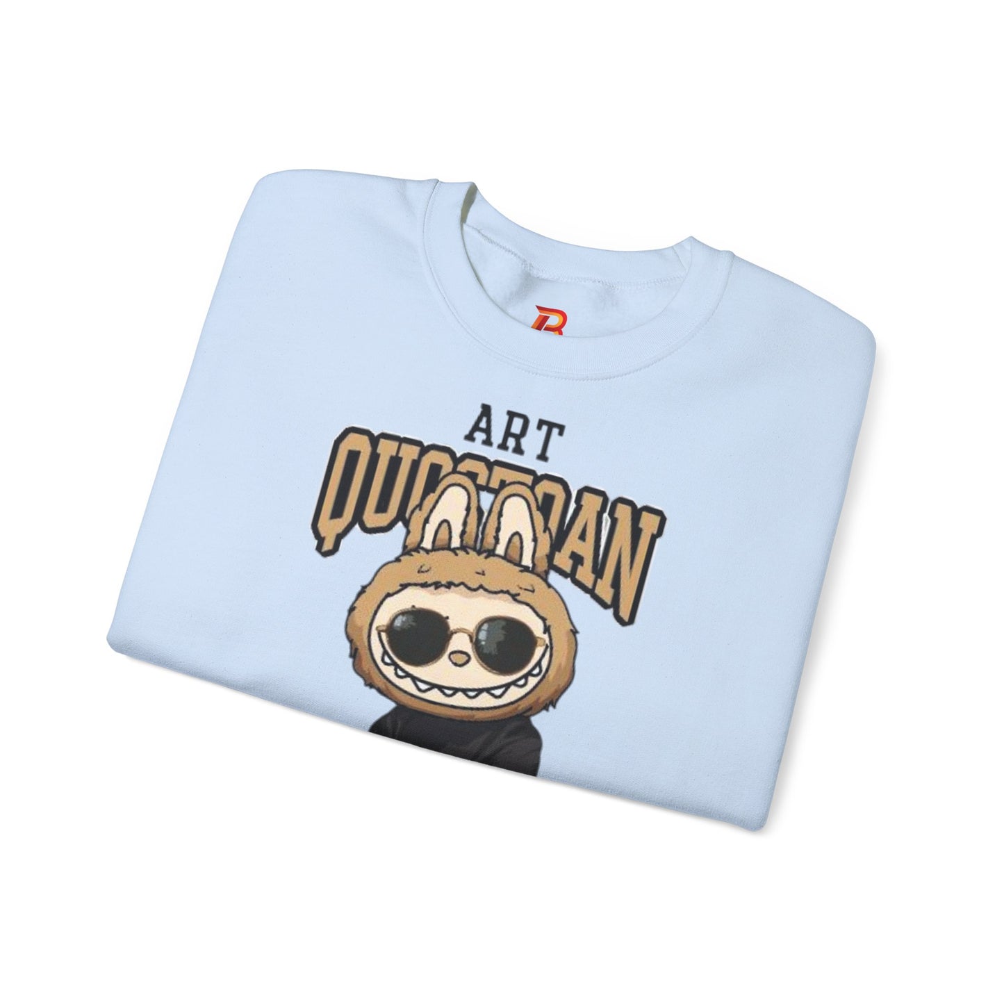 Felpa Unisex Labubu Art Quotidian – Streetwear Casual Heavy Blend.