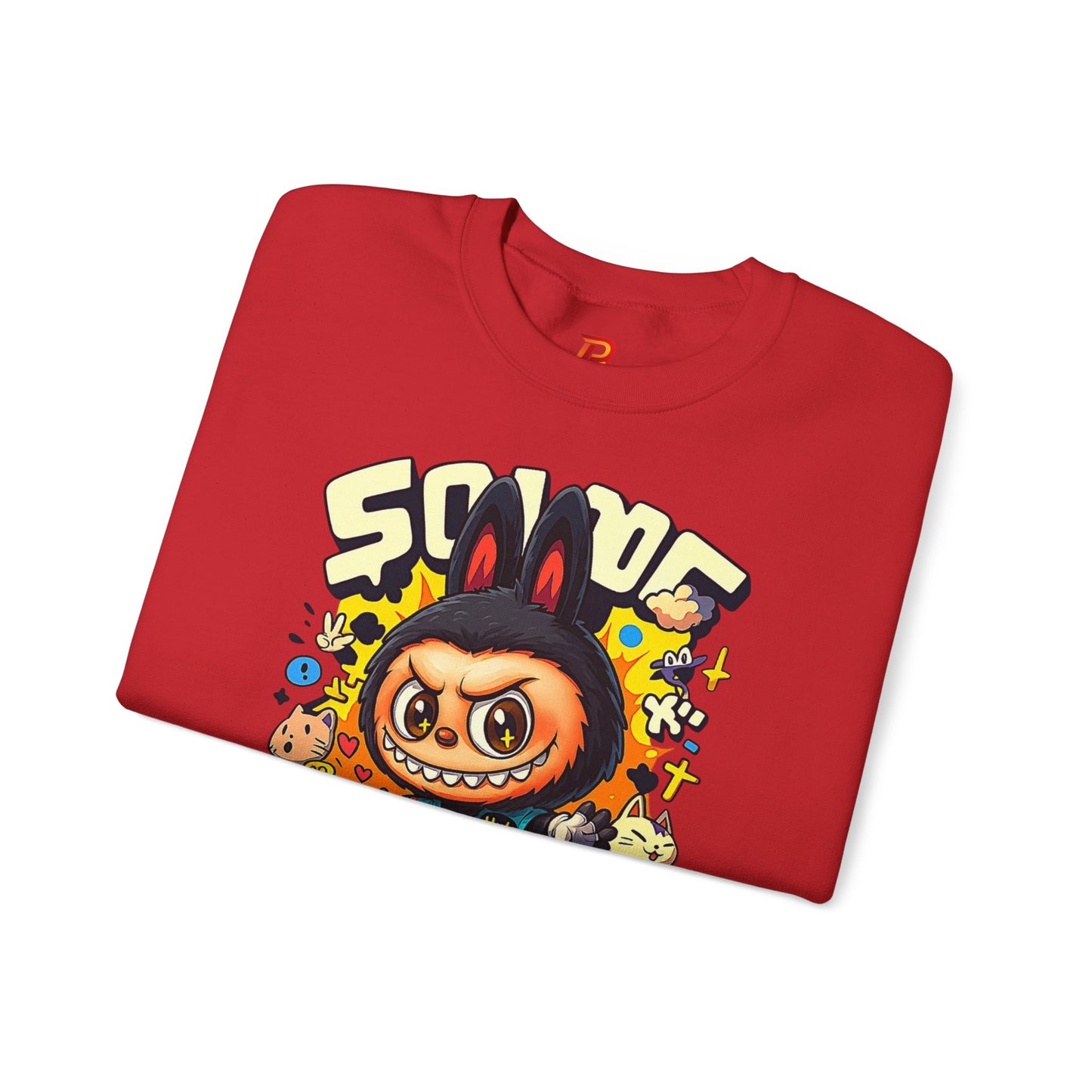Felpa Unisex Labubu Skateboard – Streetwear Casual, Moda Urban e Comfort.