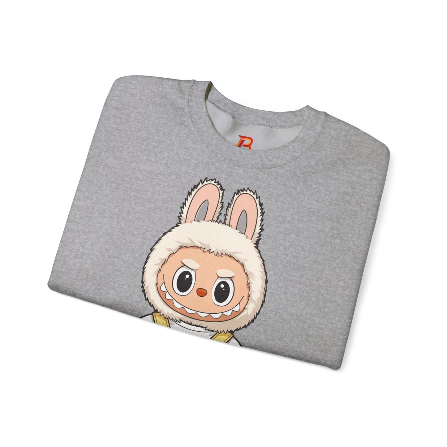 Felpa Unisex Labubu Teddy Overalls – Sweatshirt - Streetwear Heavy Blend™.