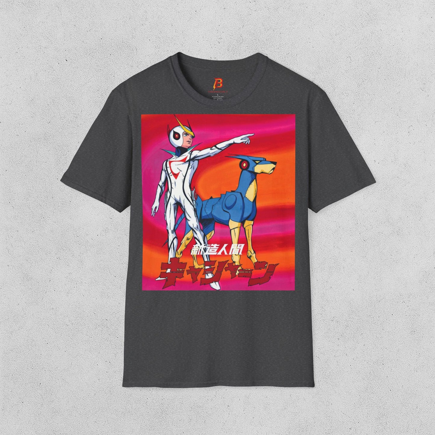 T-Shirt Anime Retrò Unisex | Design Vintage Tatsunoko – Comfort Softstyle in Cotone