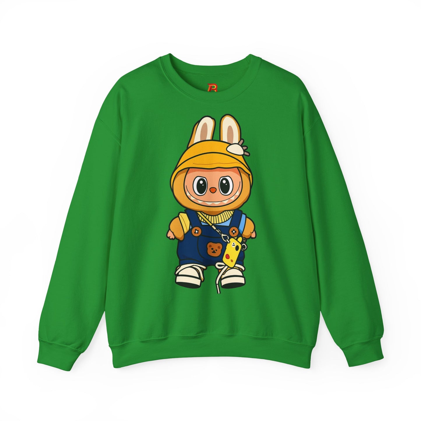 Felpa Unisex Labubu Hoodie Style – Sweatshirt - Streetwear Heavy Blend.