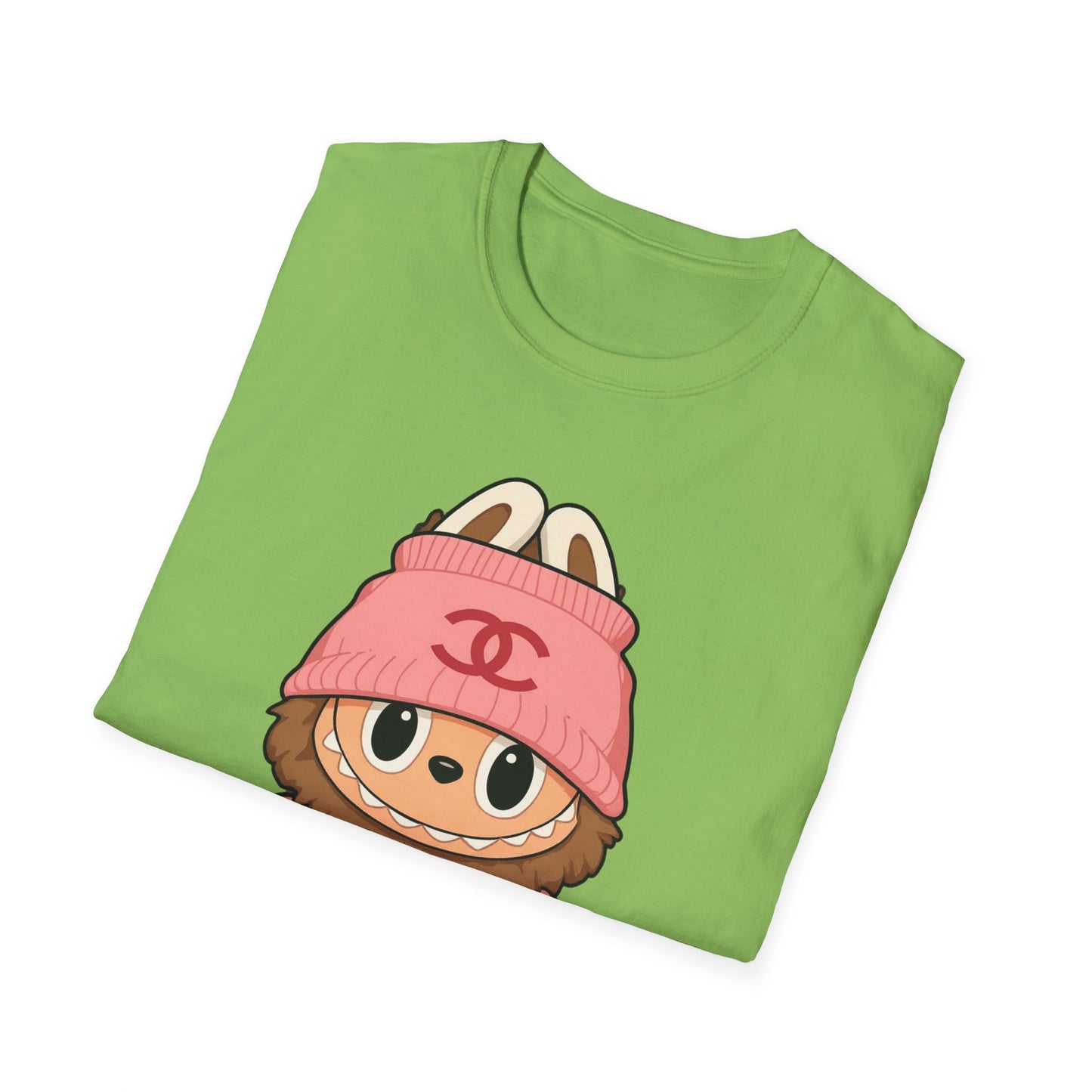 T-Shirt Unisex Labubu Softstyle – Outfit Streetwear  Kawaii.