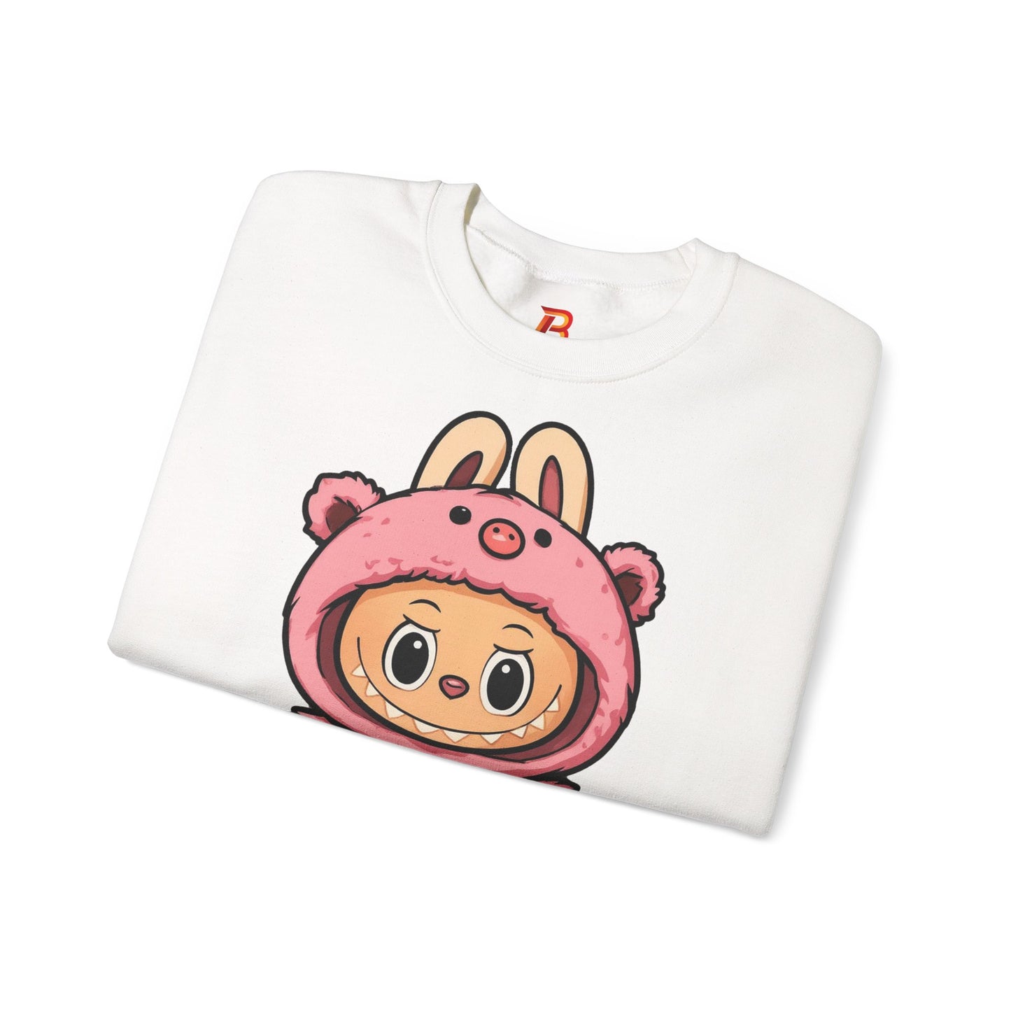 Felpa Unisex Labubu Rosa – Sweatshirt Streetwear Casual, Comfort e Stile Giocoso.