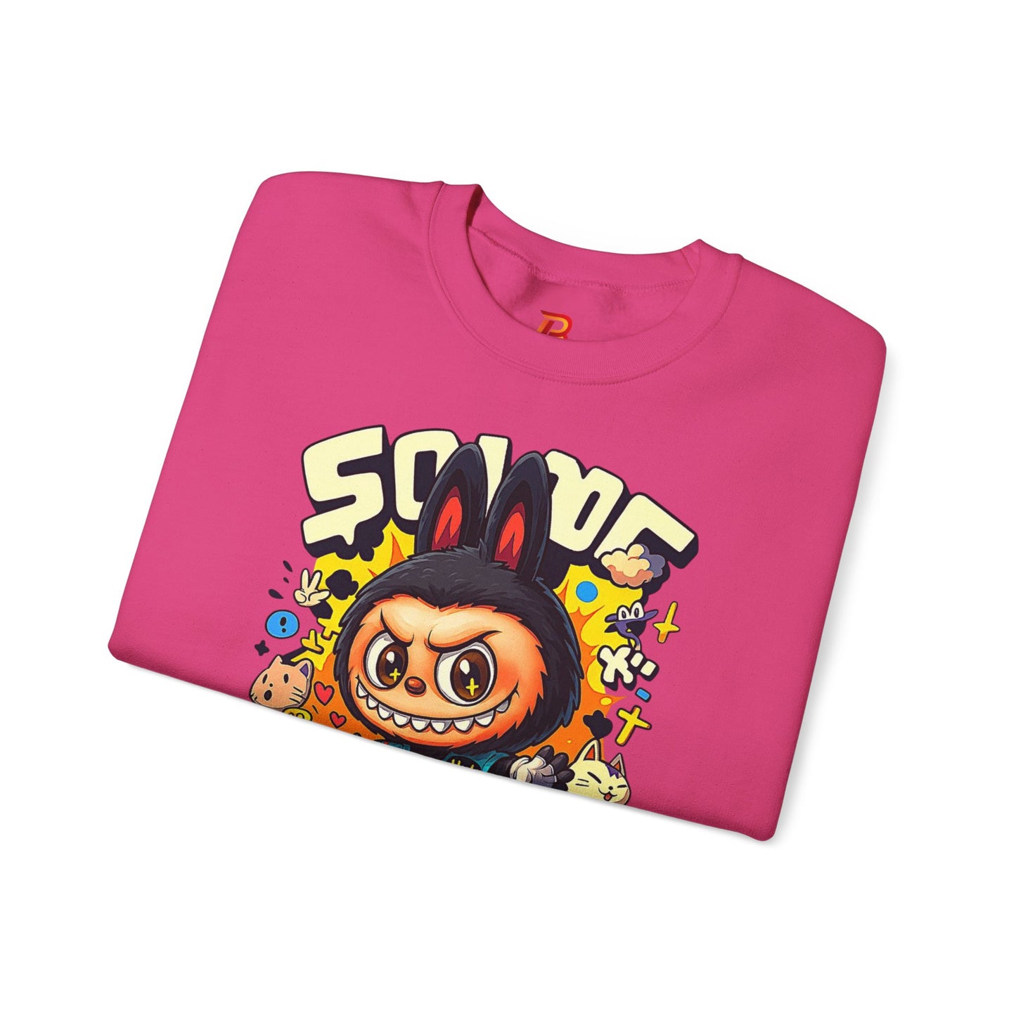 Felpa Unisex Labubu Skateboard – Streetwear Casual, Moda Urban e Comfort.