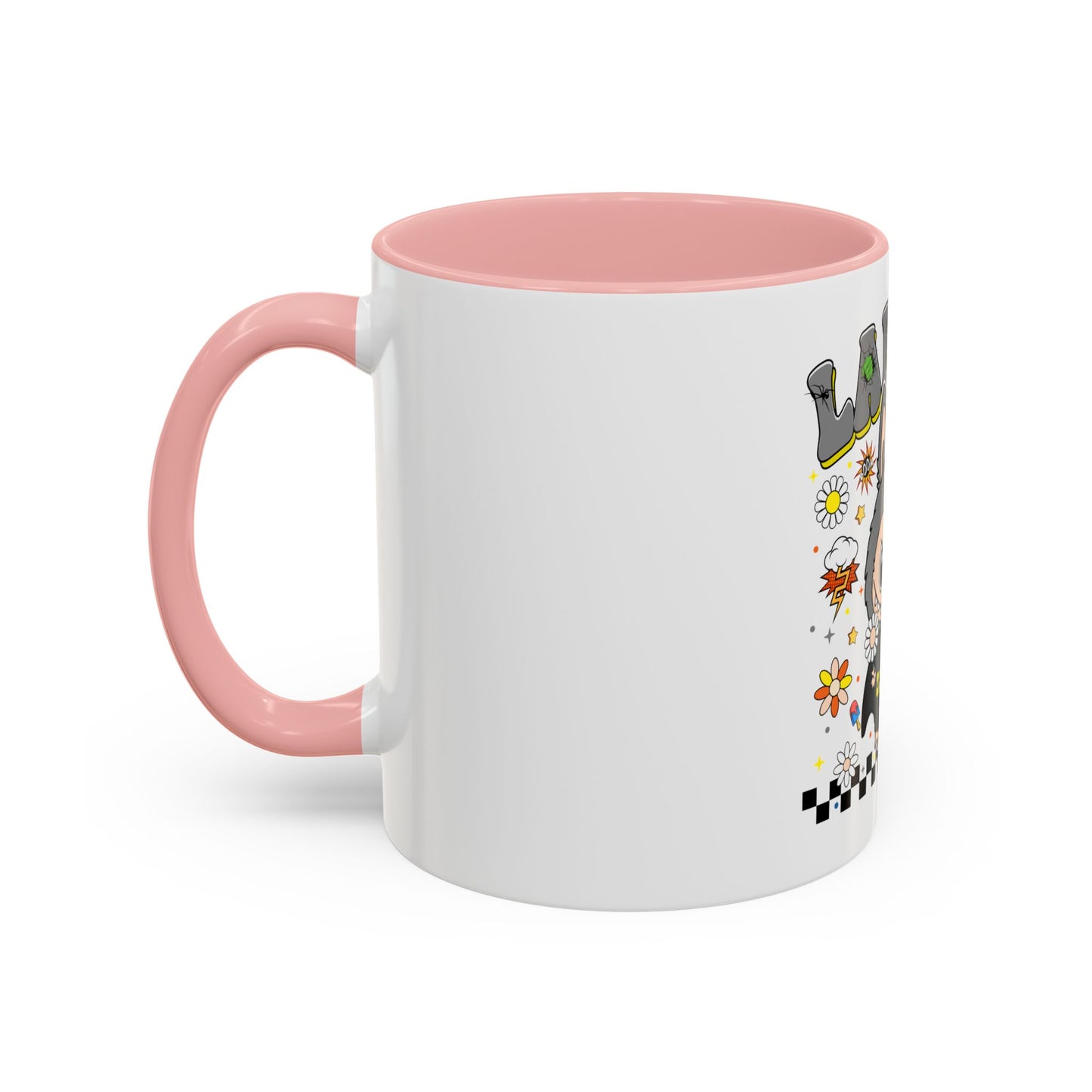 Tazza Labubu Pop Art | Tazza Colorata in Ceramica 315 ml – Collezione Personalizzabile.