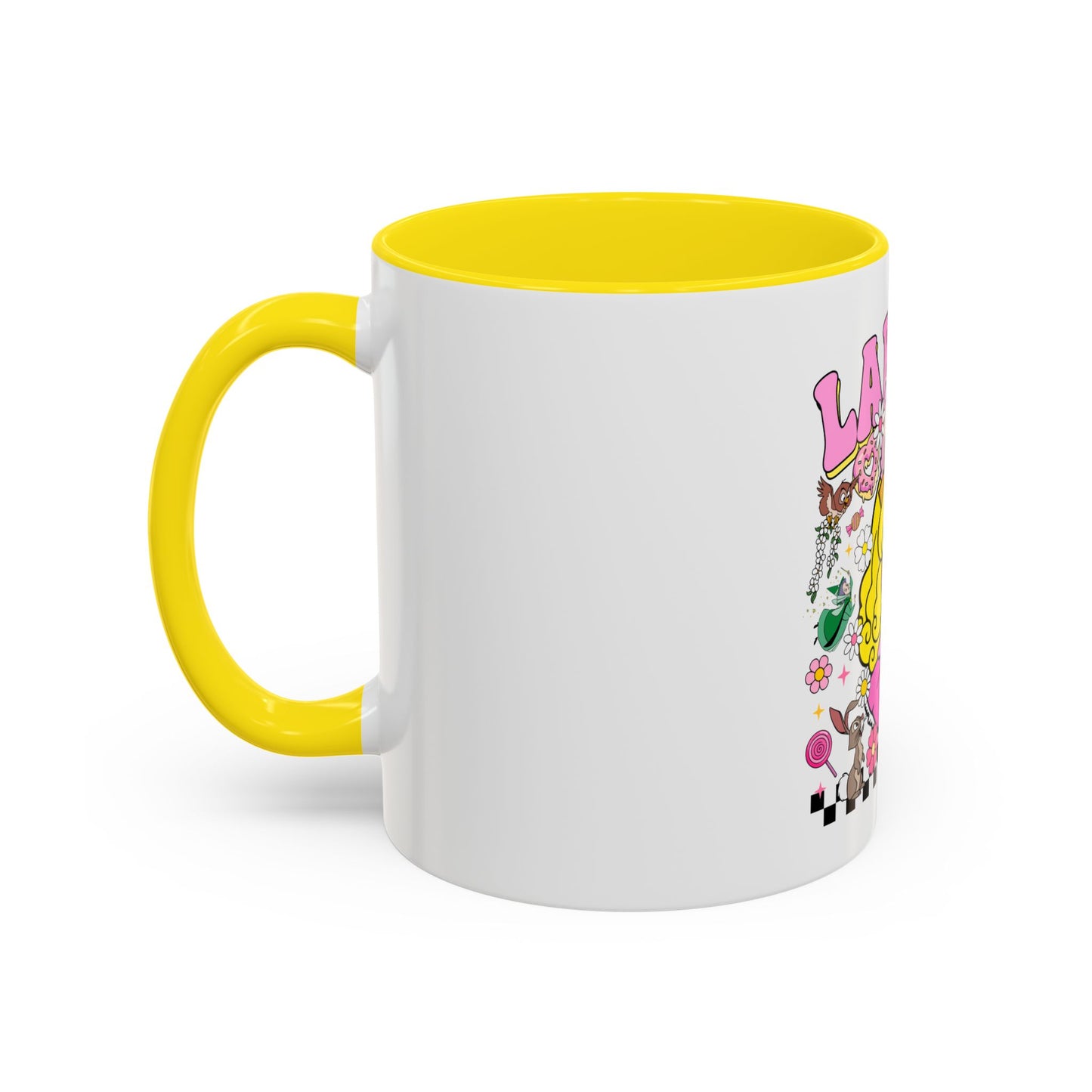 Tazza Labubu Pop Art | Tazza Colorata in Ceramica 315 ml – Collezione Personalizzabile.