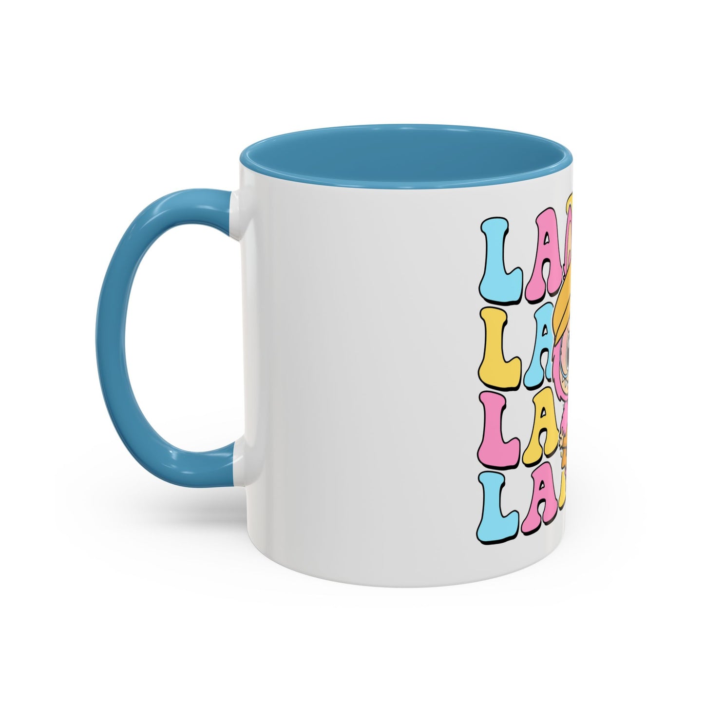 Tazza Labubu Pop Art | Tazza Colorata in Ceramica 315 ml – Collezione Personalizzabile.