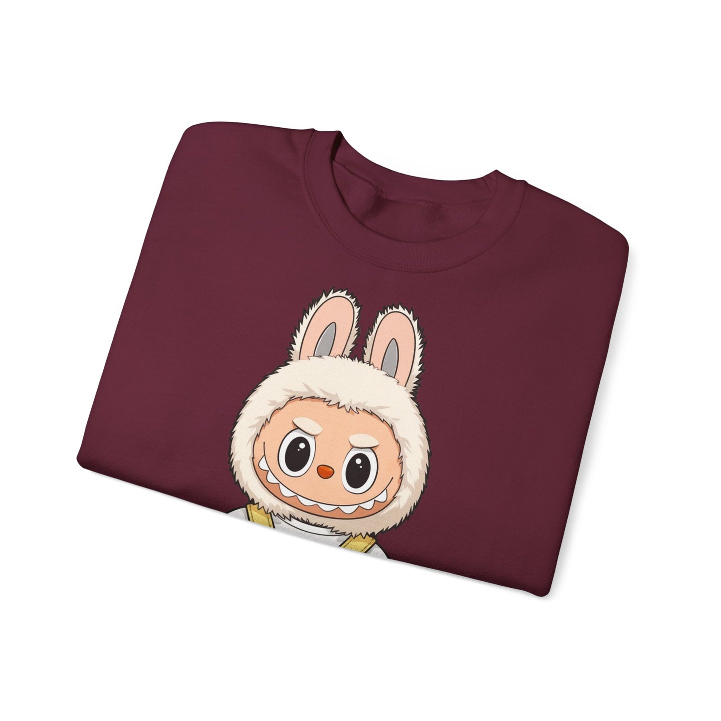 Felpa Unisex Labubu Teddy Overalls – Sweatshirt - Streetwear Heavy Blend™.