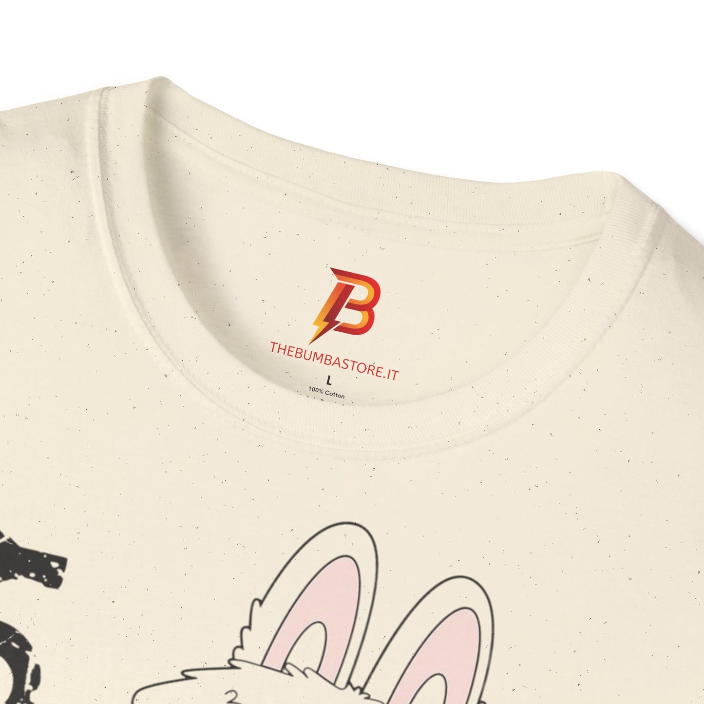 T-Shirt Unisex Labubu Softstyle – Design Streetwear Kawaii “Bad Boy”.