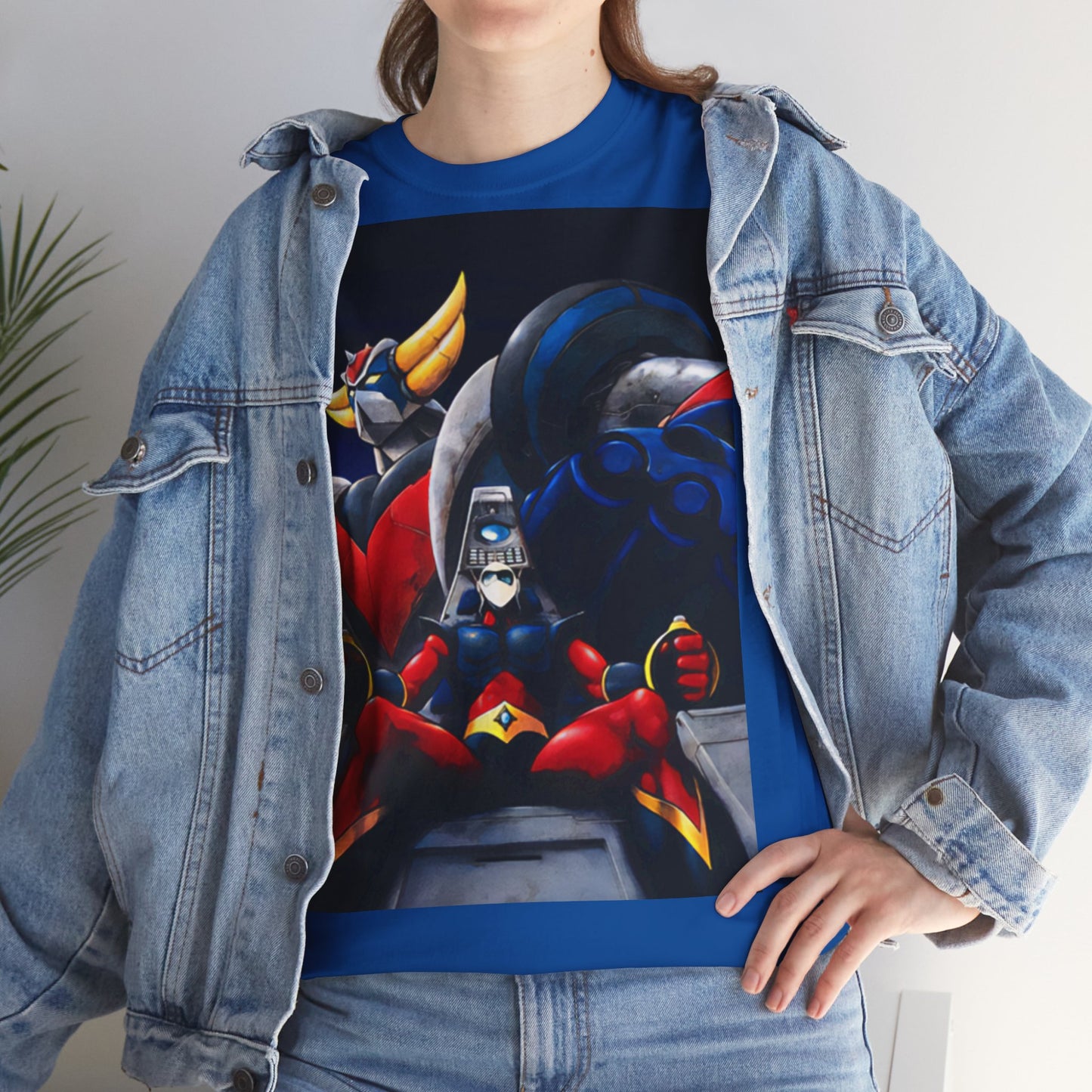 T-Shirt Goldrake UFO Robot e Actarus – Maglia in Cotone 100% Etico, Comfort e Stile Anni ’80