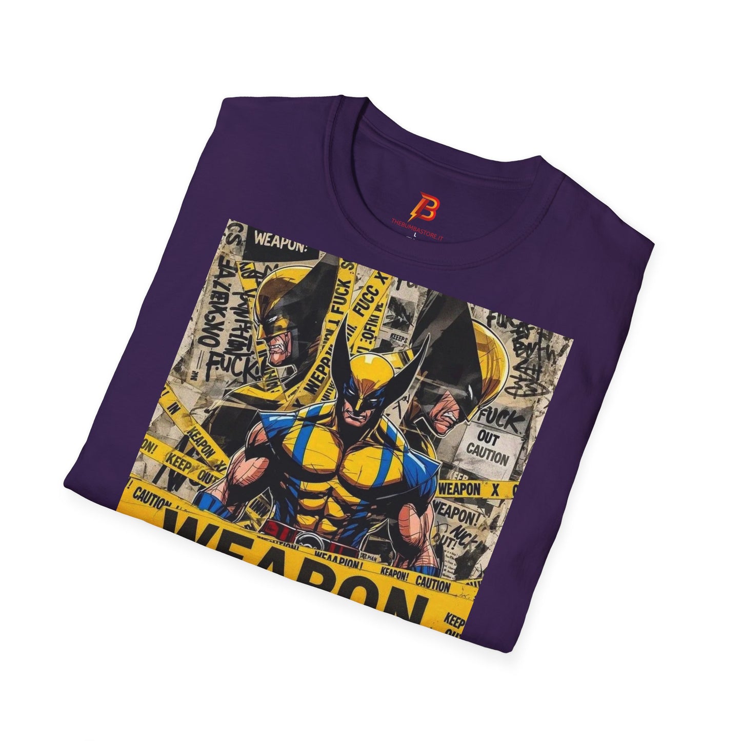 T-Shirt Unisex Wolverine – Maglietta Supereroe Marvel | Streetwear in Cotone 100%.