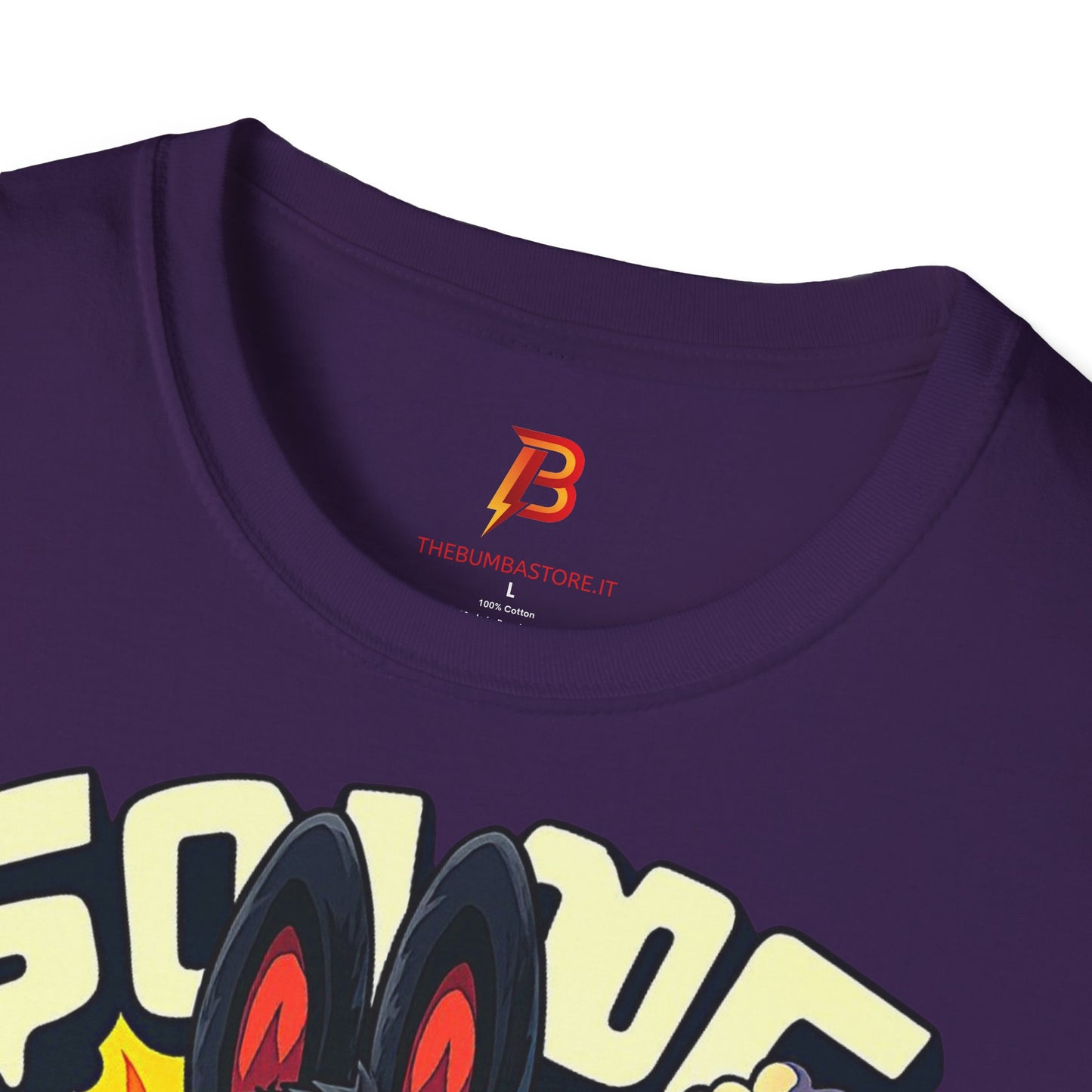 T-Shirt Unisex Labubu Softstyle  – Design Kawaii Streetwear con Skateboard.