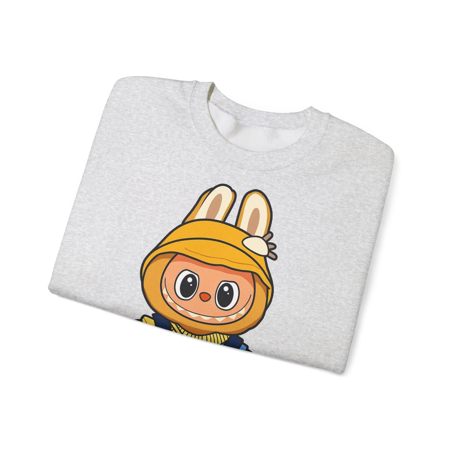 Felpa Unisex Labubu Hoodie Style – Sweatshirt - Streetwear Heavy Blend.