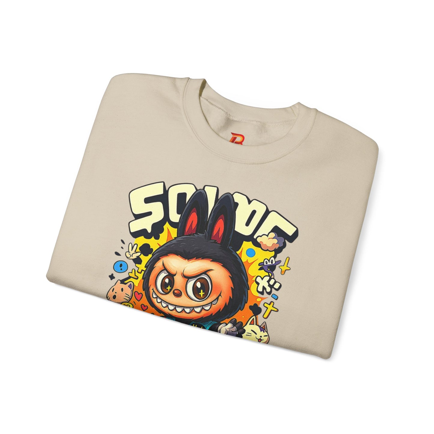 Felpa Unisex Labubu Skateboard – Streetwear Casual, Moda Urban e Comfort.