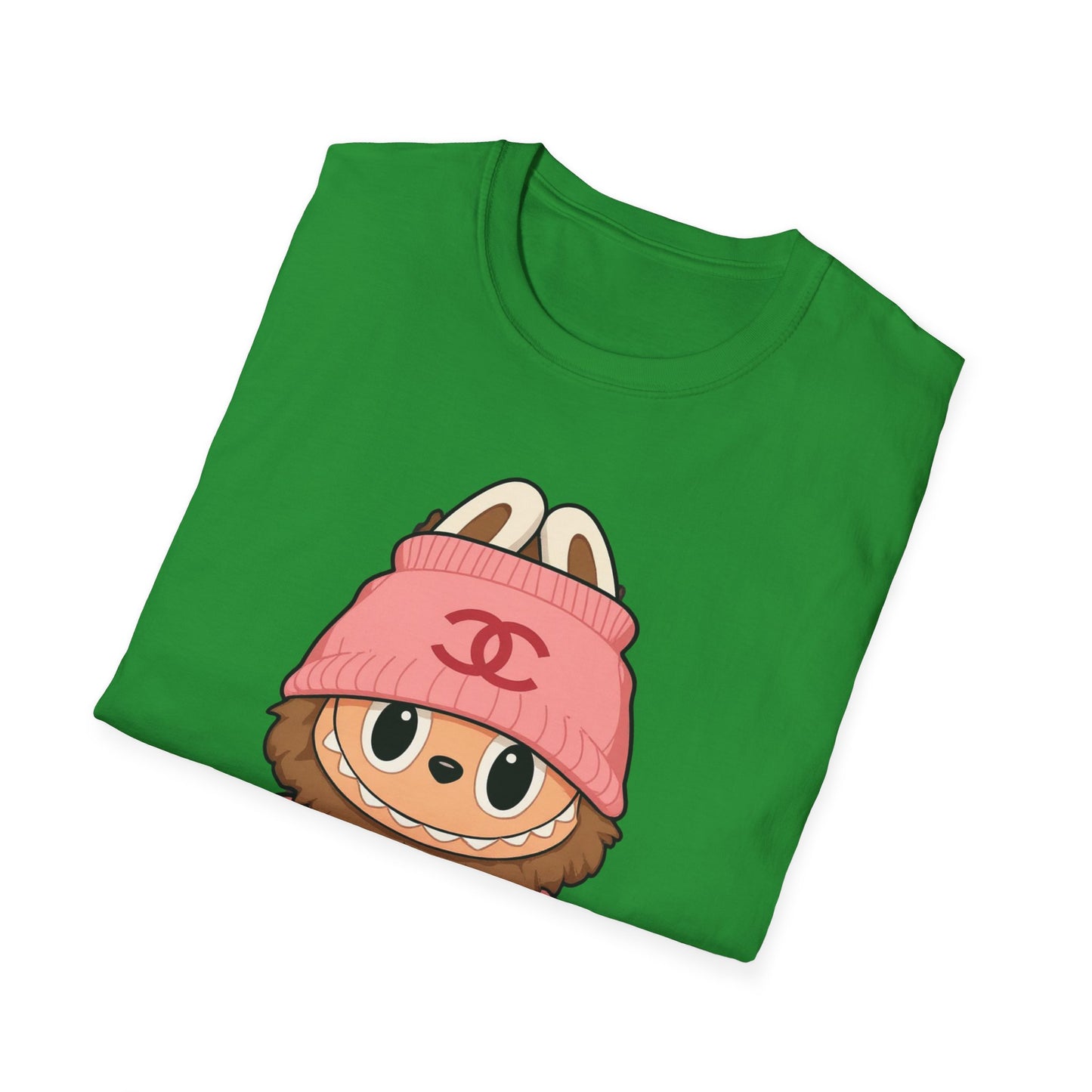 T-Shirt Unisex Labubu Softstyle – Outfit Streetwear  Kawaii.