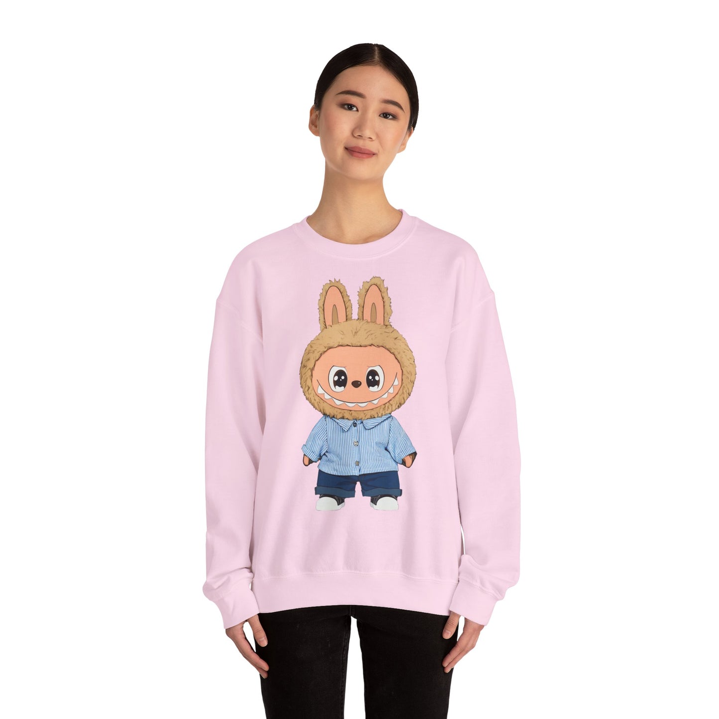 Felpa Unisex Labubu Streetwear – Sweatshirt Casual in Cotone, Comfort e Stile Unico.