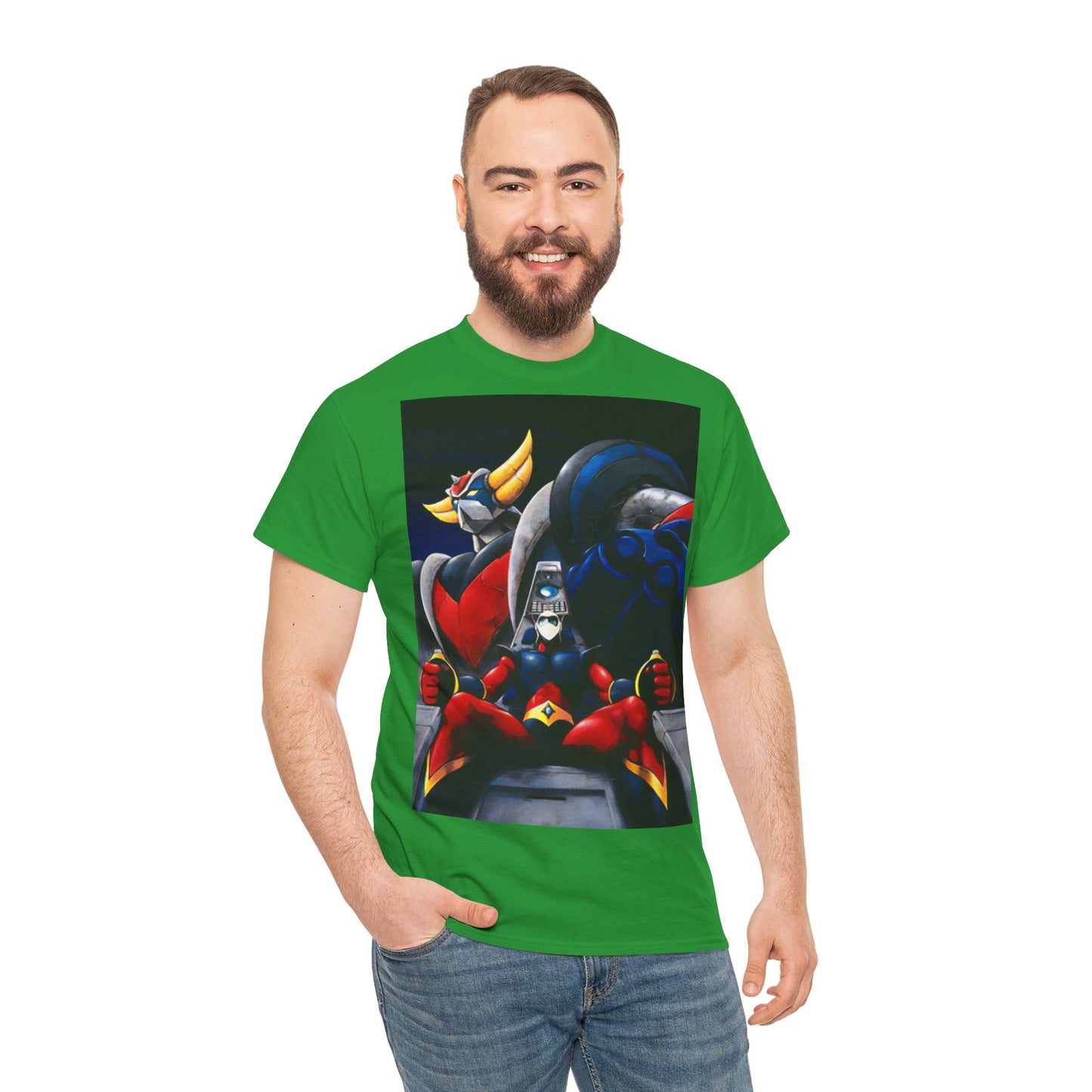 T-Shirt Goldrake UFO Robot e Actarus – Maglia in Cotone 100% Etico, Comfort e Stile Anni ’80