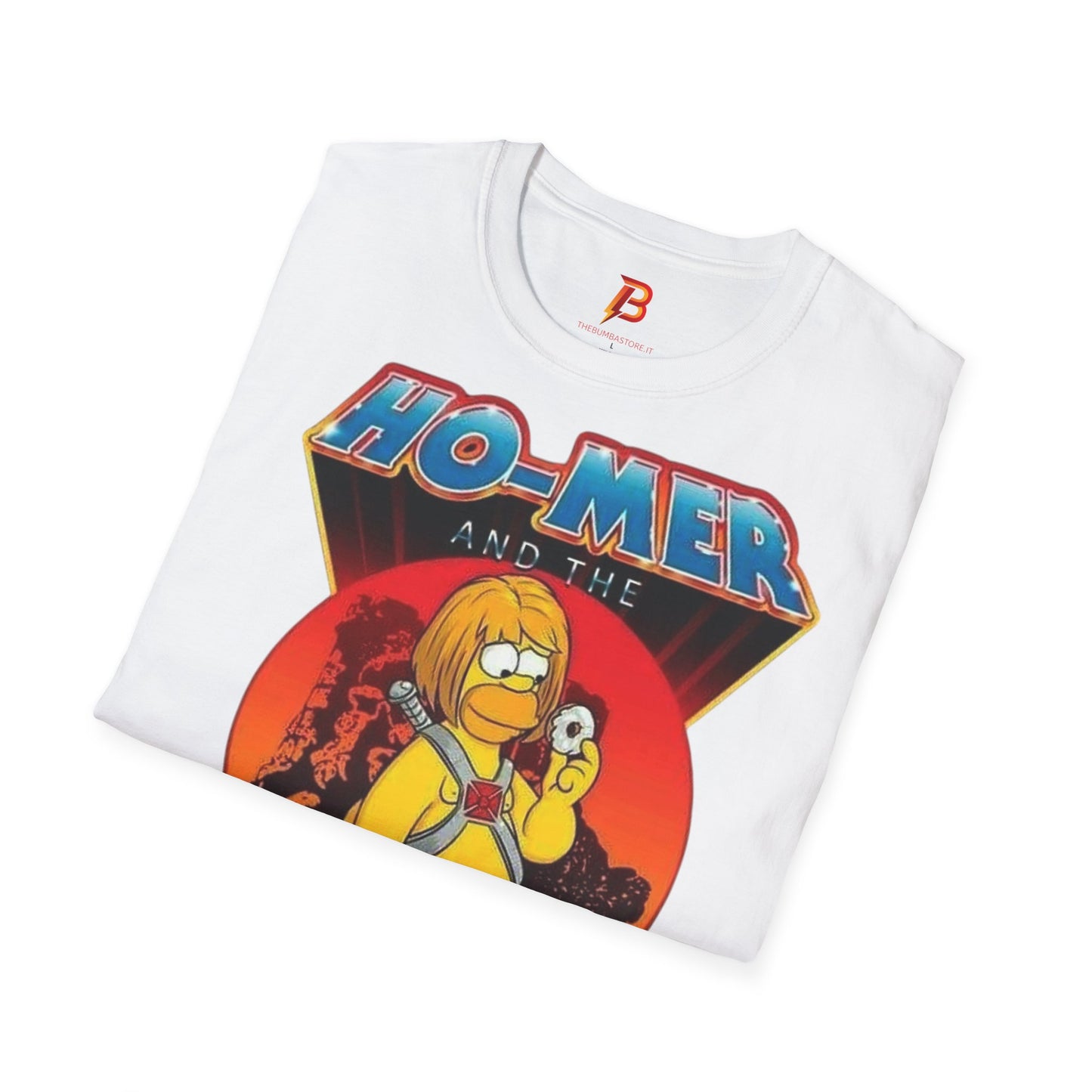 T-Shirt Unisex Homer Simpson He-Man – Maglietta Parodia Donut | Cultura Pop & Retro