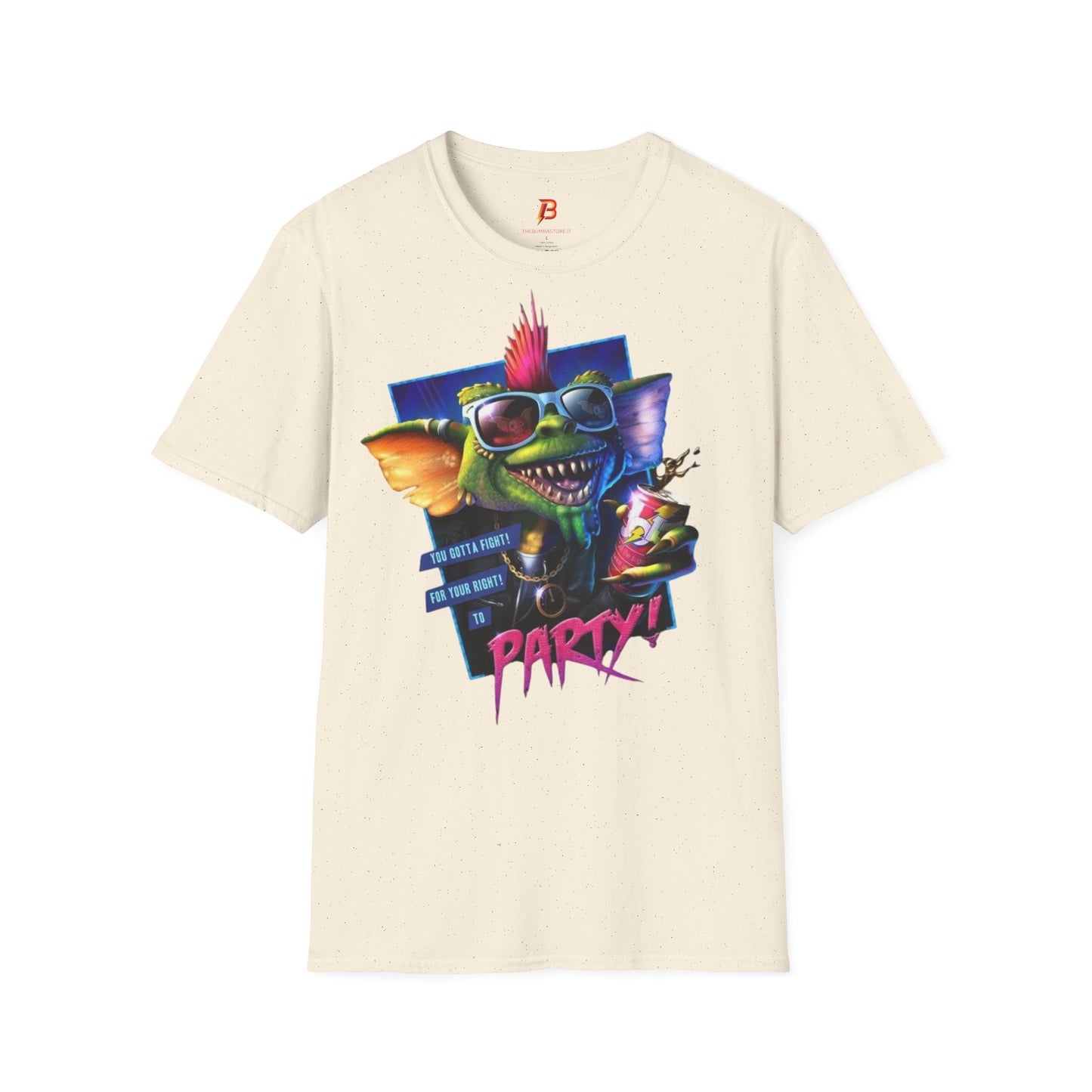 T-Shirt Unisex Gremlins Party – Maglietta Punk Colorata | Streetwear Festa & Cultura Pop.