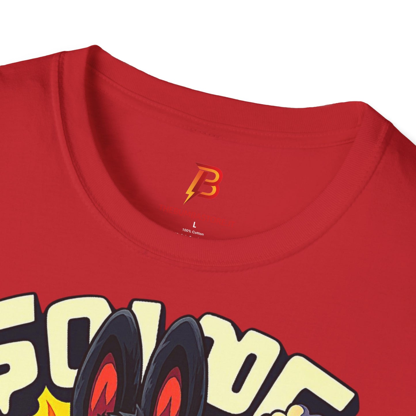 T-Shirt Unisex Labubu Softstyle  – Design Kawaii Streetwear con Skateboard.