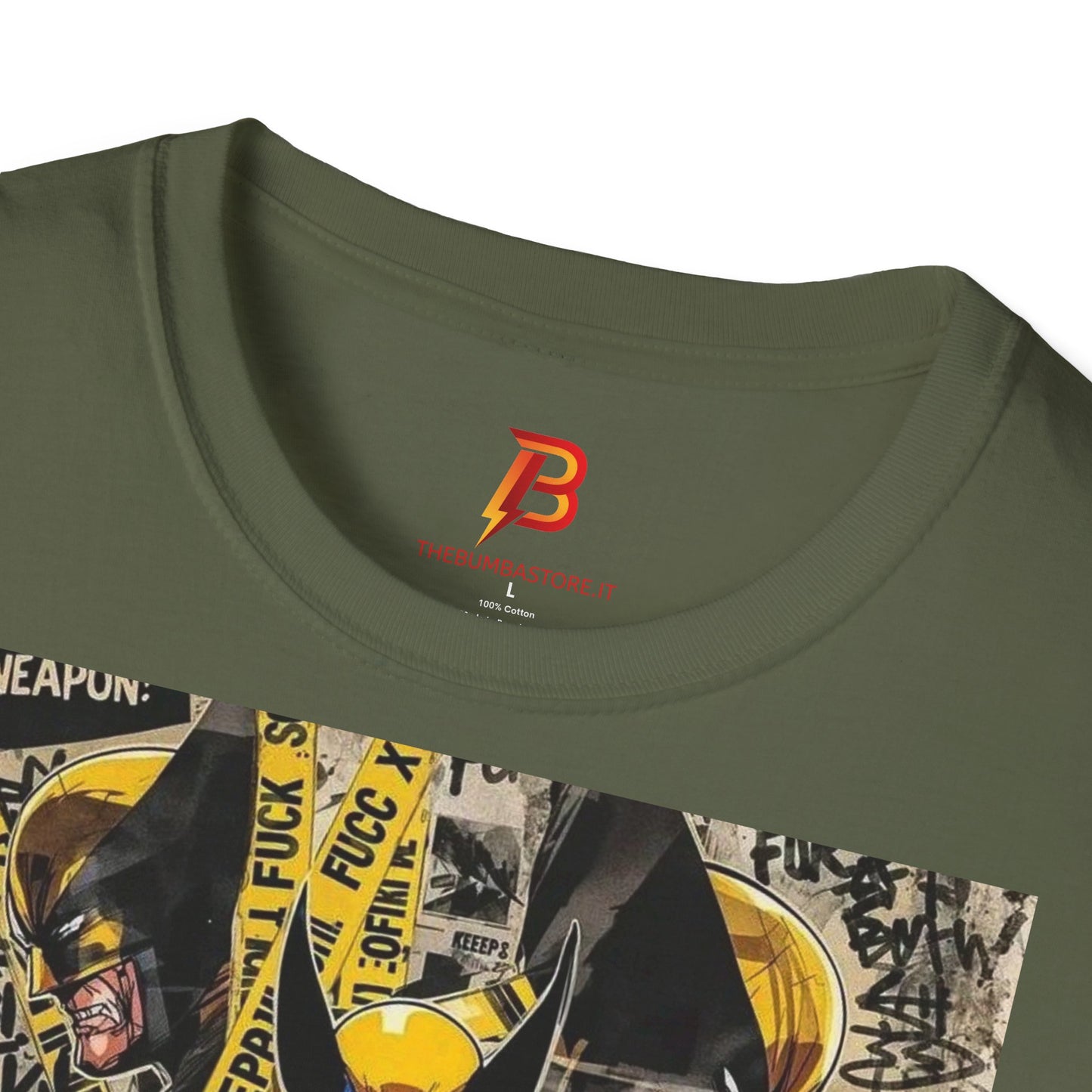 T-Shirt Unisex Wolverine – Maglietta Supereroe Marvel | Streetwear in Cotone 100%.