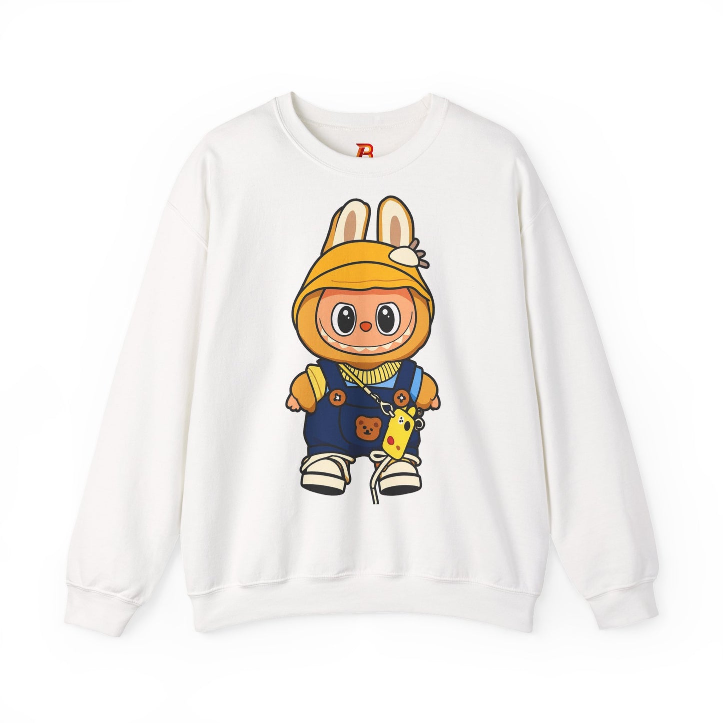 Felpa Unisex Labubu Hoodie Style – Sweatshirt - Streetwear Heavy Blend.