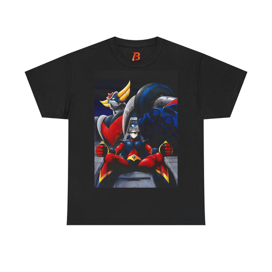 T-Shirt Goldrake UFO Robot e Actarus – Maglia in Cotone 100% Etico, Comfort e Stile Anni ’80