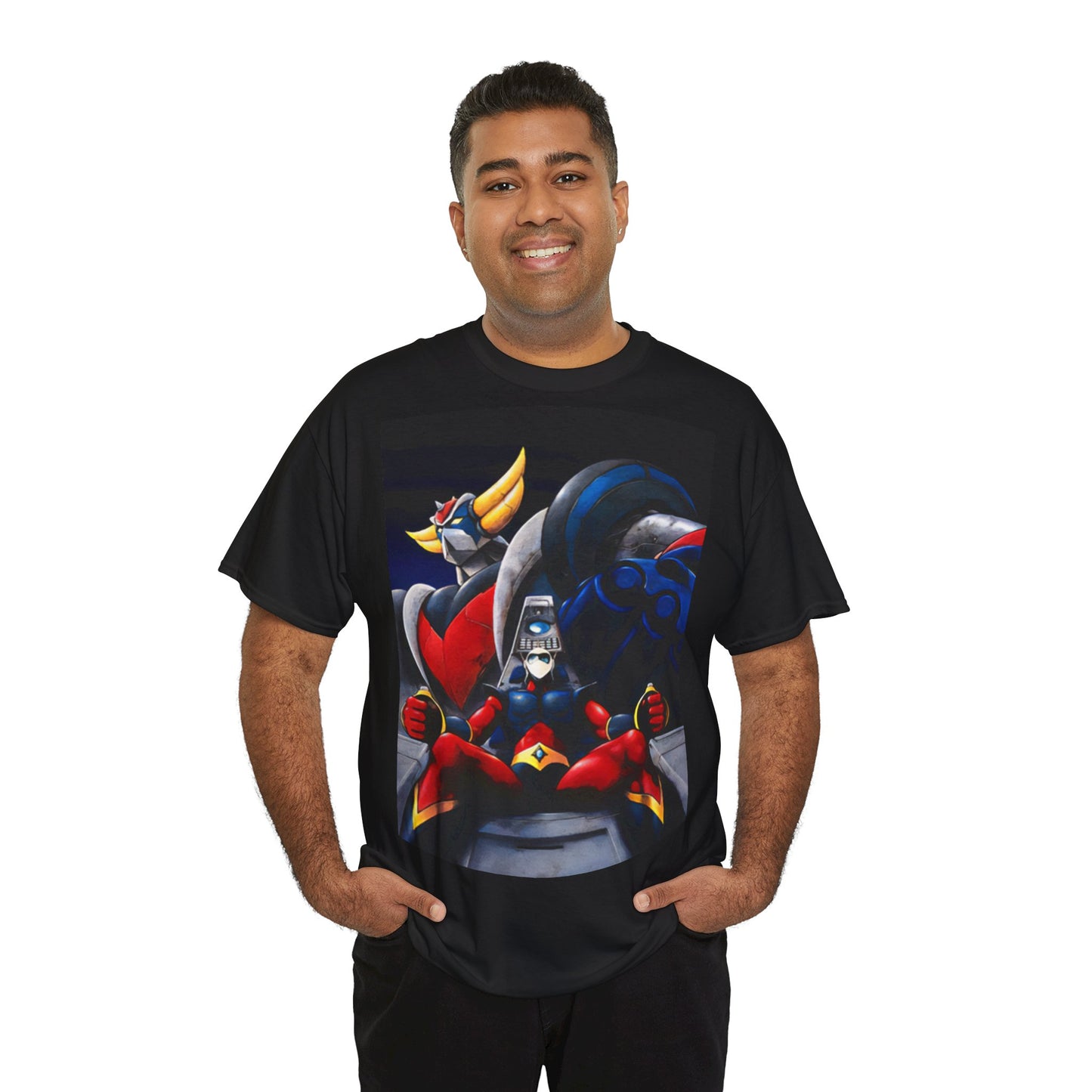 T-Shirt Goldrake UFO Robot e Actarus – Maglia in Cotone 100% Etico, Comfort e Stile Anni ’80