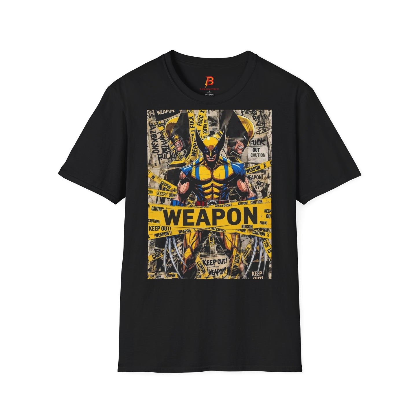T-Shirt Unisex Wolverine – Maglietta Supereroe Marvel | Streetwear in Cotone 100%.