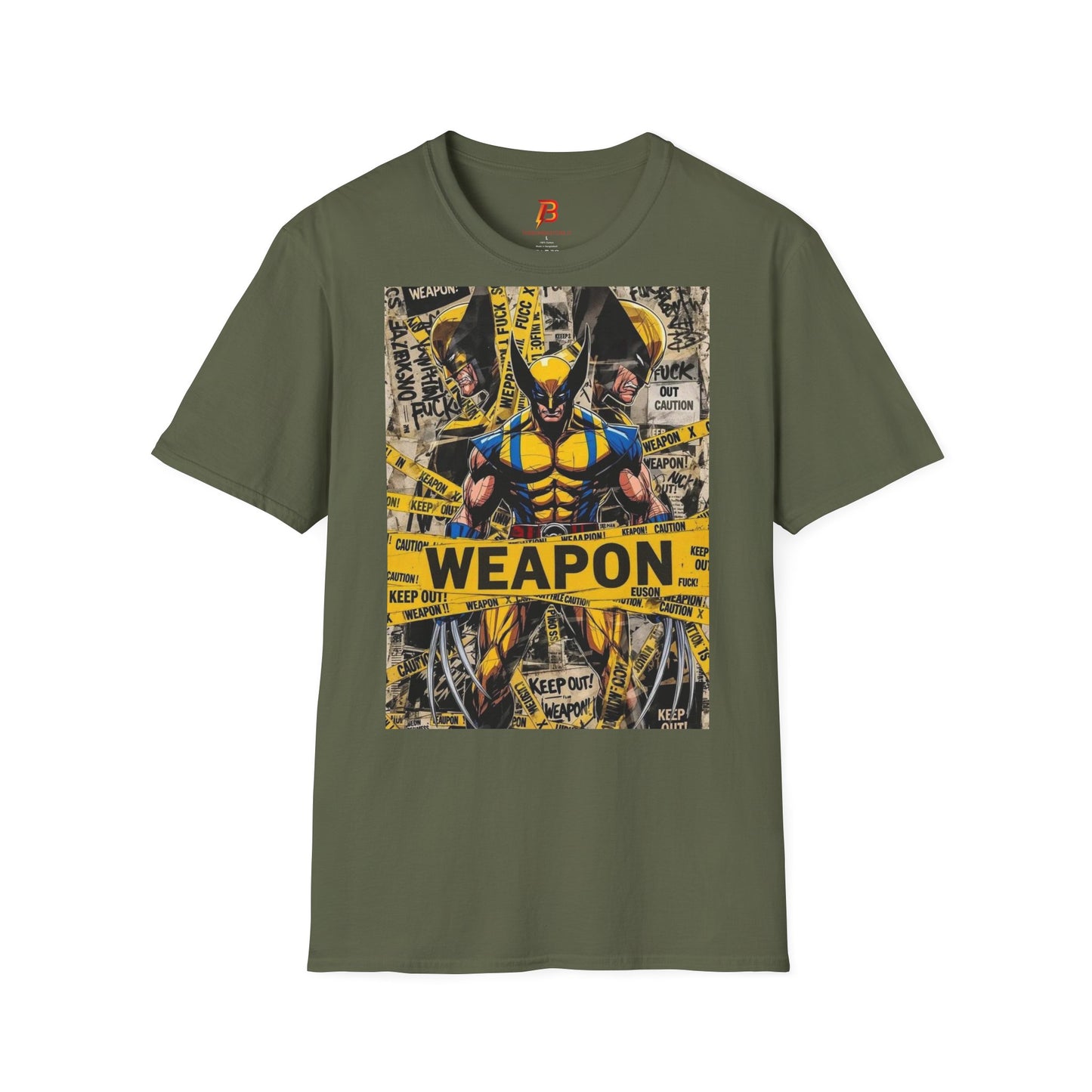 T-Shirt Unisex Wolverine – Maglietta Supereroe Marvel | Streetwear in Cotone 100%.
