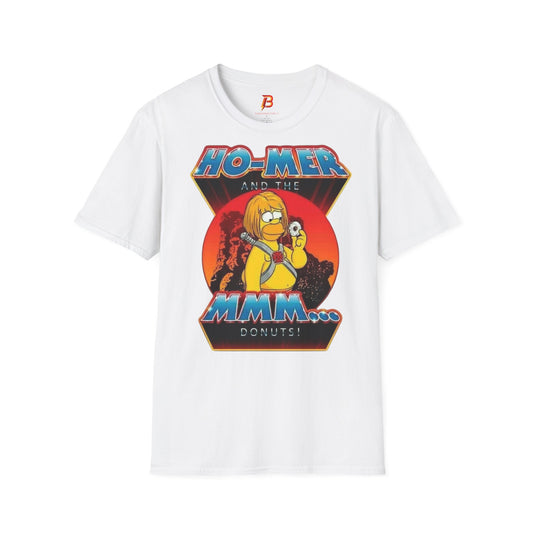 T-Shirt Unisex Homer Simpson He-Man – Maglietta Parodia Donut | Cultura Pop & Retro