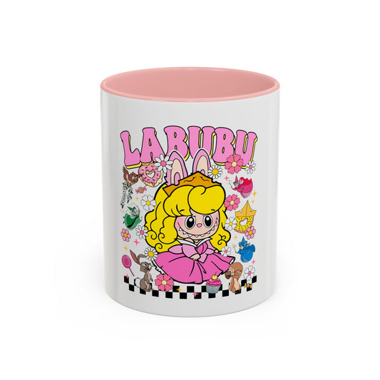 Tazza Labubu Pop Art | Tazza Colorata in Ceramica 315 ml – Collezione Personalizzabile.