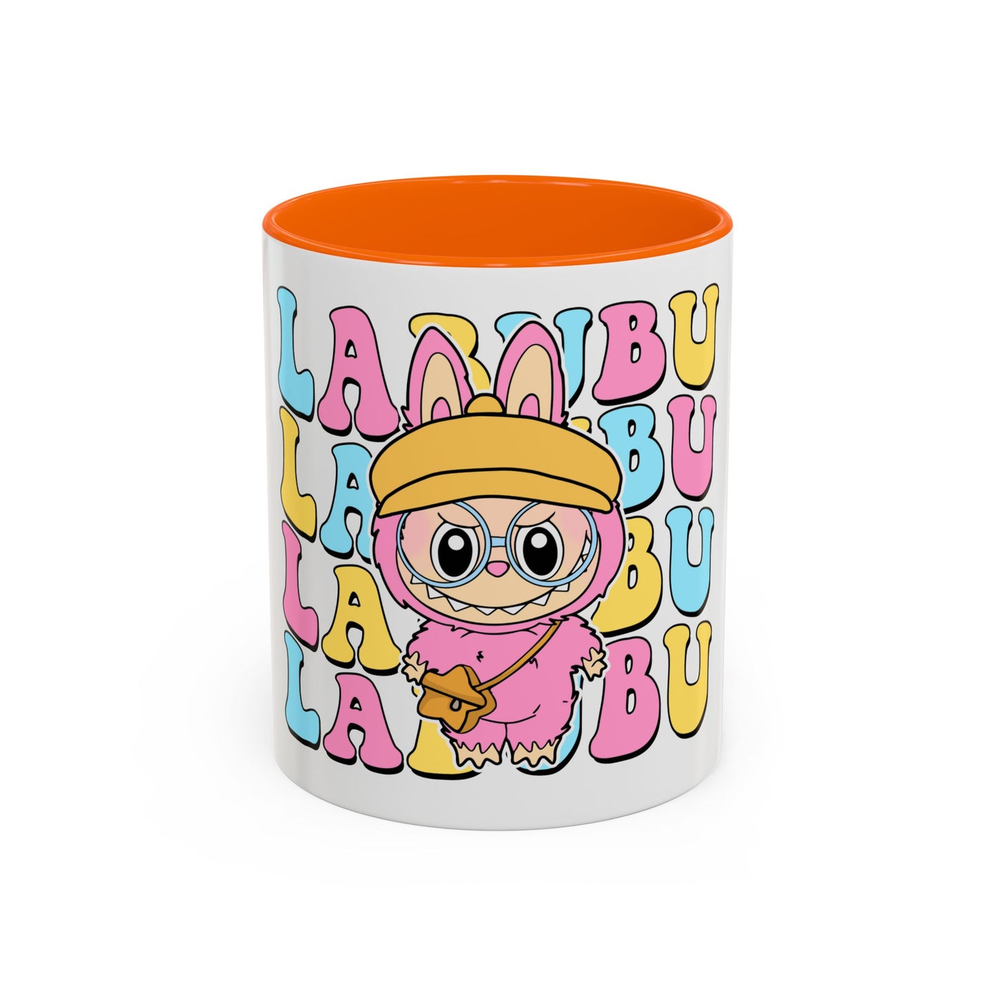 Tazza Labubu Pop Art | Tazza Colorata in Ceramica 315 ml – Collezione Personalizzabile.